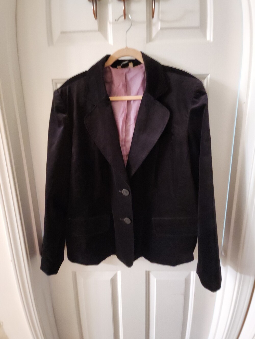 Studio 1940 Womens Velvet Blazer - Sz. 22W